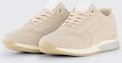 TOM TAILOR Damen Sneaker mit Mesh-Einsatz, beige, Uni, Gr. 40