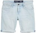 TOM TAILOR DENIM Herren TTPIERS SLIM Jeans Shorts mit Stretch, blau, Uni, Gr. XXL