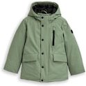 Thumbnail - TOM TAILOR Jungen Arctic Parka mit Kapuze, grün, Uni, Gr. 128/134