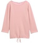 Thumbnail - TOM TAILOR Damen Langarmshirt mit Knopf-Details, rosa, Uni, Gr. XL