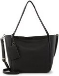 Thumbnail - TOM TAILOR Damen TTAMAREA L Shopper mit abnehmbarer Anhängertasche, schwarz, Uni, Gr. ONESIZE
