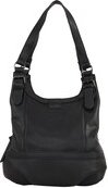 Thumbnail - TOM TAILOR Damen TTJUNA Shopper mit Gürtelelement, schwarz, Uni, Gr. ONESIZE
