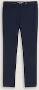 TOM TAILOR Herren Ultralight Travis Slim Chino Hose, blau, Uni, Gr. 34/34