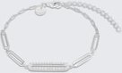 TOM TAILOR Damen Armband Silber 925 | Stein Zirkonia weiß, silber, Gr. ONESIZE