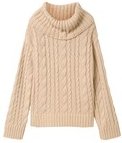 Thumbnail - TOM TAILOR Damen Lockerer Pullover mit recycelter Wolle, braun, Uni, Gr. XL