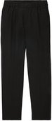 TOM TAILOR DENIM Herren Relaxed Tapered Chino Hose, schwarz, Uni, Gr. 28/32