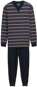 Thumbnail - TOM TAILOR Herren Pyjama-Set mit Streifenmuster, blau, Gestreift, Gr. 52