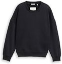 Thumbnail - TOM TAILOR Jungen Oversize Sweatshirt mit Rückenprint, schwarz, Uni, Gr. 128