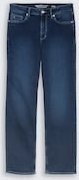 TOM TAILOR DENIM Damen TTELLA STRAIGHT Jeans, blau, Uni, Gr. 29/32