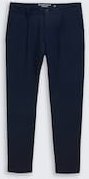 TOM TAILOR Herren Regular Fit Anzughose, blau, Uni, Gr. 48