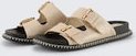 TOM TAILOR Damen Flache Sandalen mit Gold-Akzent, gold, Uni, Gr. 39