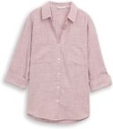 Thumbnail - TOM TAILOR Damen Bluse mit Brusttaschen, rosa, Meliert, Gr. 42