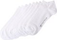 TOM TAILOR Unisex Sneakersocken im 8er-Pack, weiß, Uni, Gr. 43-46