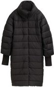 Thumbnail - TOM TAILOR Damen Puffermantel mit Stehkragen, schwarz, Uni, Gr. S