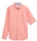 Thumbnail - TOM TAILOR Herren Regular Fit Hemd mit verstellbarer Ärmellänge, rot, Uni, Gr. S