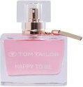 TOM TAILOR Damen TT HAPPY TO BE Eau de Parfum 50ml, rosa, Print, Gr. 50ml