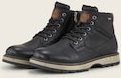 TOM TAILOR Herren Wasserdichte Schnürstiefeletten, schwarz, Uni, Gr. 41