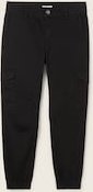 TOM TAILOR Jungen Cargo Hose mit aufgesetzten Taschen, schwarz, Uni, Gr. 134