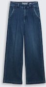 TOM TAILOR Damen TTMADINA WIDE Jeans, blau, Uni, Gr. 31/32