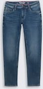 TOM TAILOR Herren TTCURT TAPERED Jeans mit Superstretch, blau, Uni, Gr. 36/36