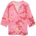 Thumbnail - TOM TAILOR Damen Plus Size - Bluse mit Muster, rot, Geblümt, Gr. 46