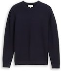 Thumbnail - TOM TAILOR Herren Strickpullover mit Rundhalsausschnitt, blau, Uni, Gr. XXXL