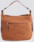 TOM TAILOR Damen TTCAIA Beuteltasche aus Lederimitat, braun, Uni, Gr. ONESIZE