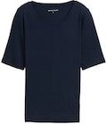 Thumbnail - TOM TAILOR Damen Basic T-Shirt, blau, Uni, Gr. M