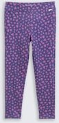 TOM TAILOR Mädchen Leggings mit Allover-Print, blau, Gemustert, Gr. 92/98