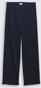 TOM TAILOR Damen TTMIA STRAIGHT Hose, blau, Uni, Gr. 38/30