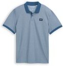Thumbnail - TOM TAILOR Herren Piqué Poloshirt mit Stretch, blau, Meliert, Gr. XL
