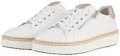 TOM TAILOR Damen Sneaker mit Bast-Detail, weiß, Uni, Gr. 39