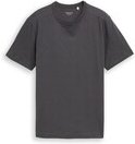 Thumbnail - TOM TAILOR Herren Basic T-Shirt aus Baumwolle, schwarz, Uni, Gr. XXXL