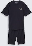 TOM TAILOR Herren Pyjama-Set, bunt, Uni, Gr. 52