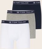 Thumbnail - TOM TAILOR Herren Mittellange Boxershorts im 3er-Pack, grau, Uni, Gr. XXL/8
