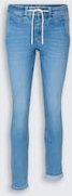 TOM TAILOR Damen TTMAYA TAPERED Stretch Jeans mit Kordelzug, blau, Uni, Gr. 28/30