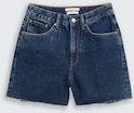 TOM TAILOR DENIM Damen TTLINLEY MOM Jeans Shorts, blau, Uni, Gr. XS