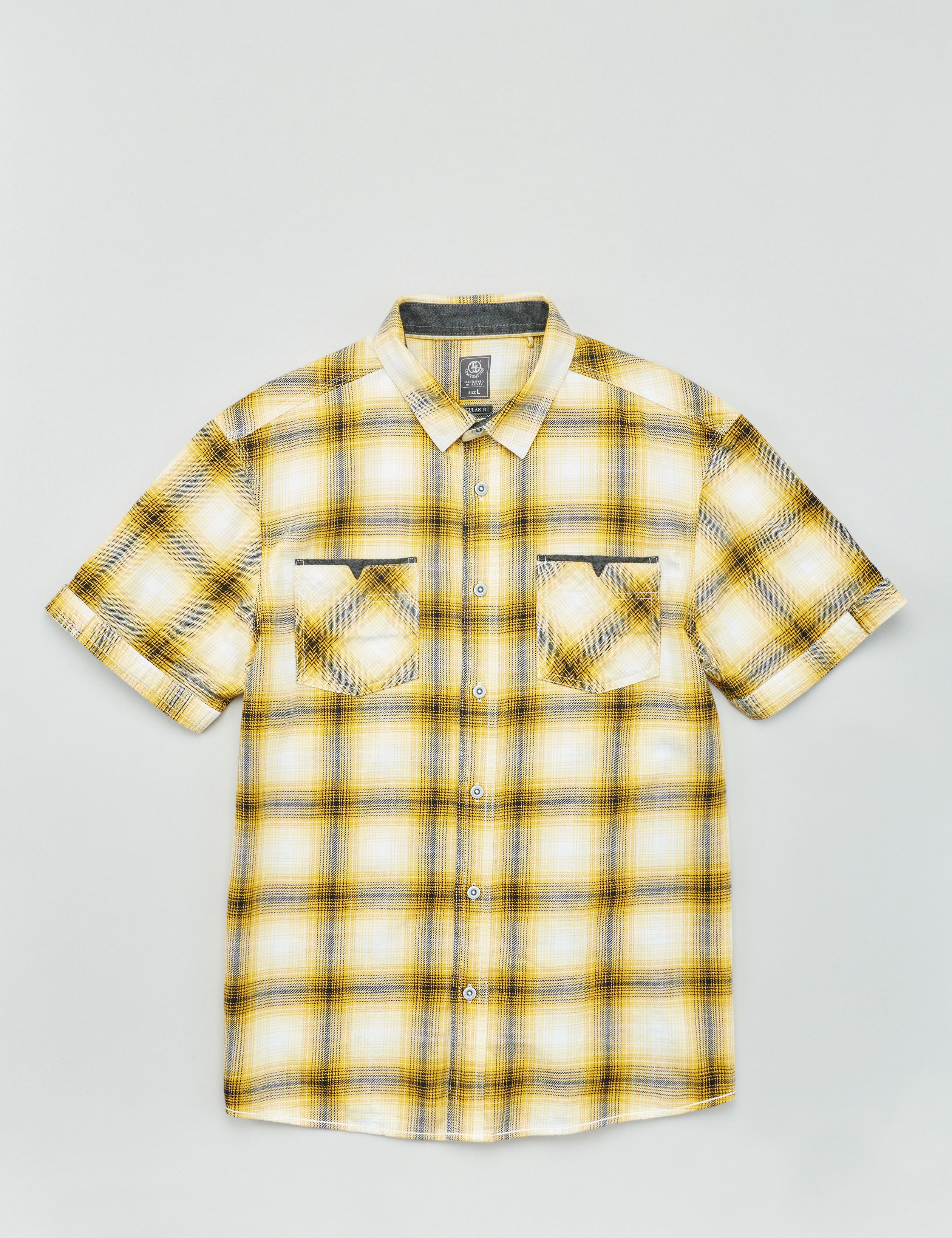 Karohemd aus Baumwoll-Gewebe