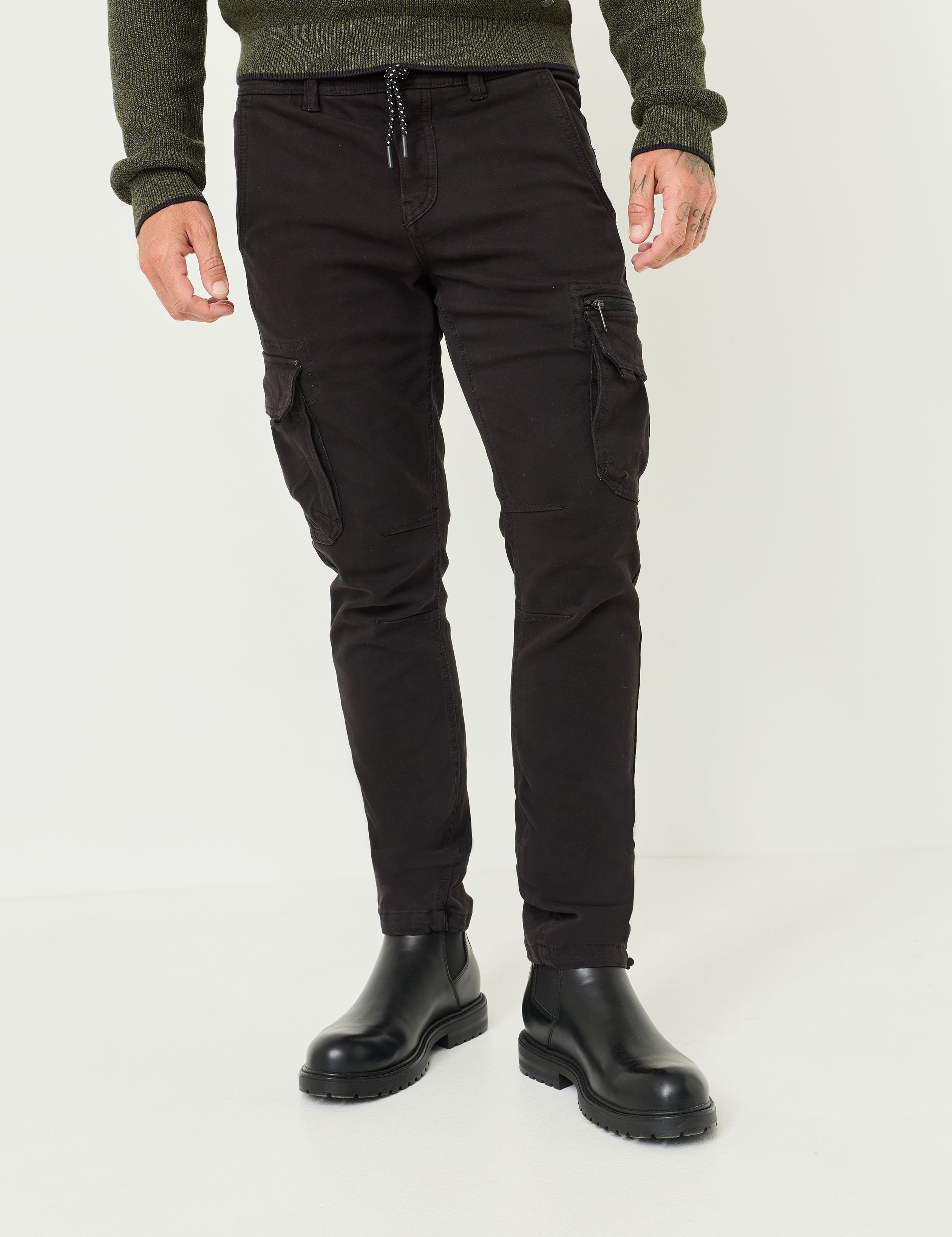 Cargo-Hose aus Baumwoll-Stretch