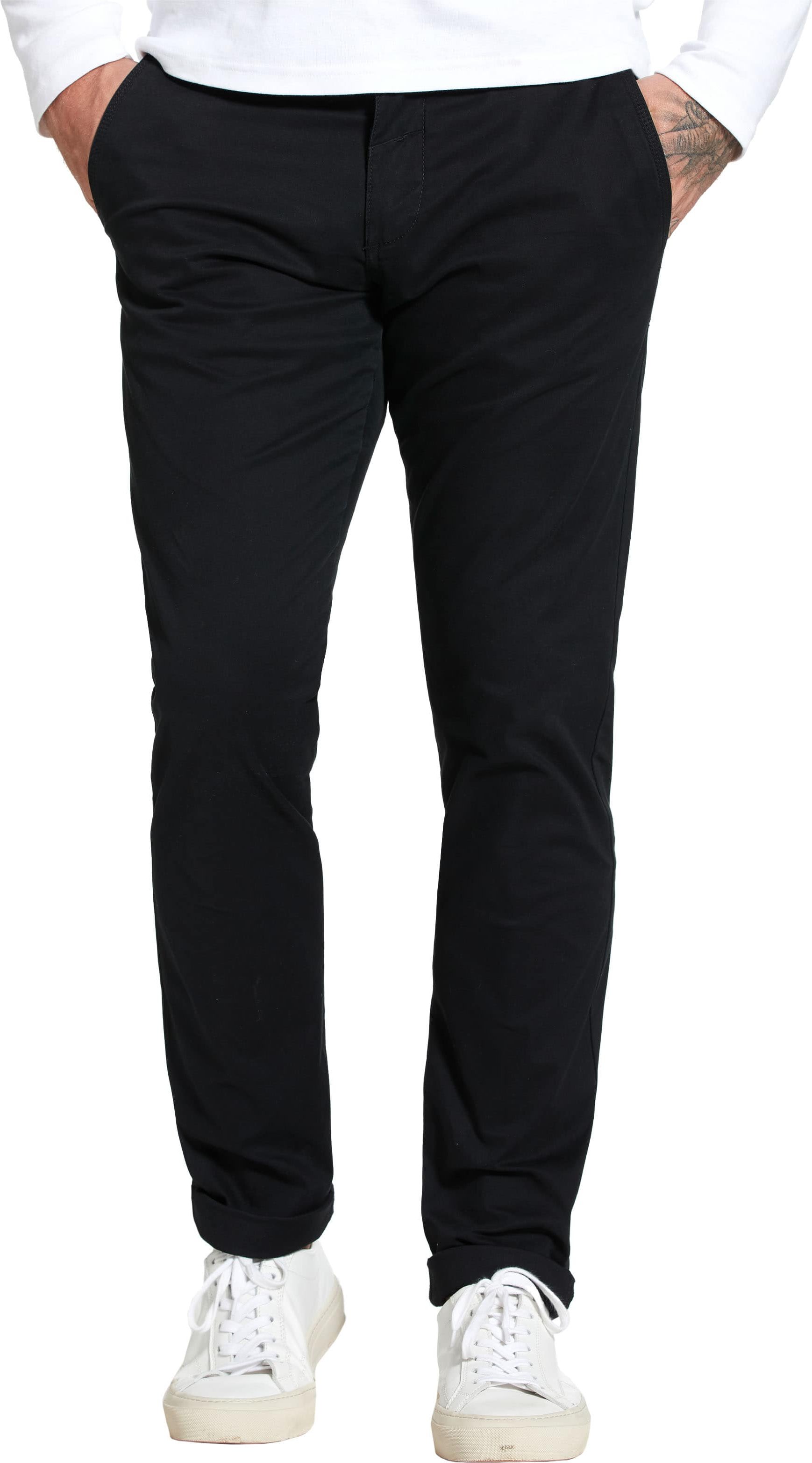 Chino aus Bio-Baumwolle mit Stretch