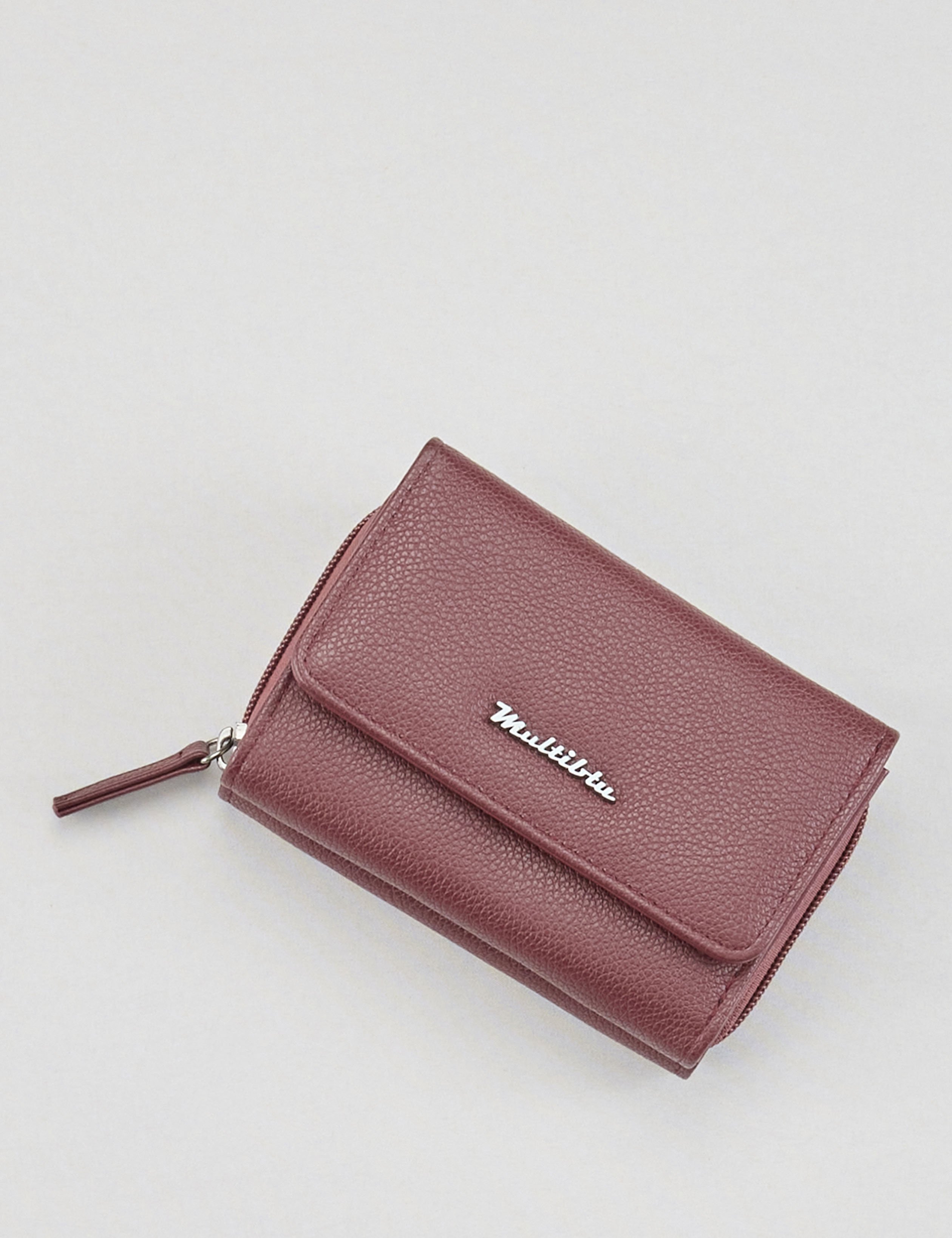 Mittelgroße Geldbörse, zweigeteilt