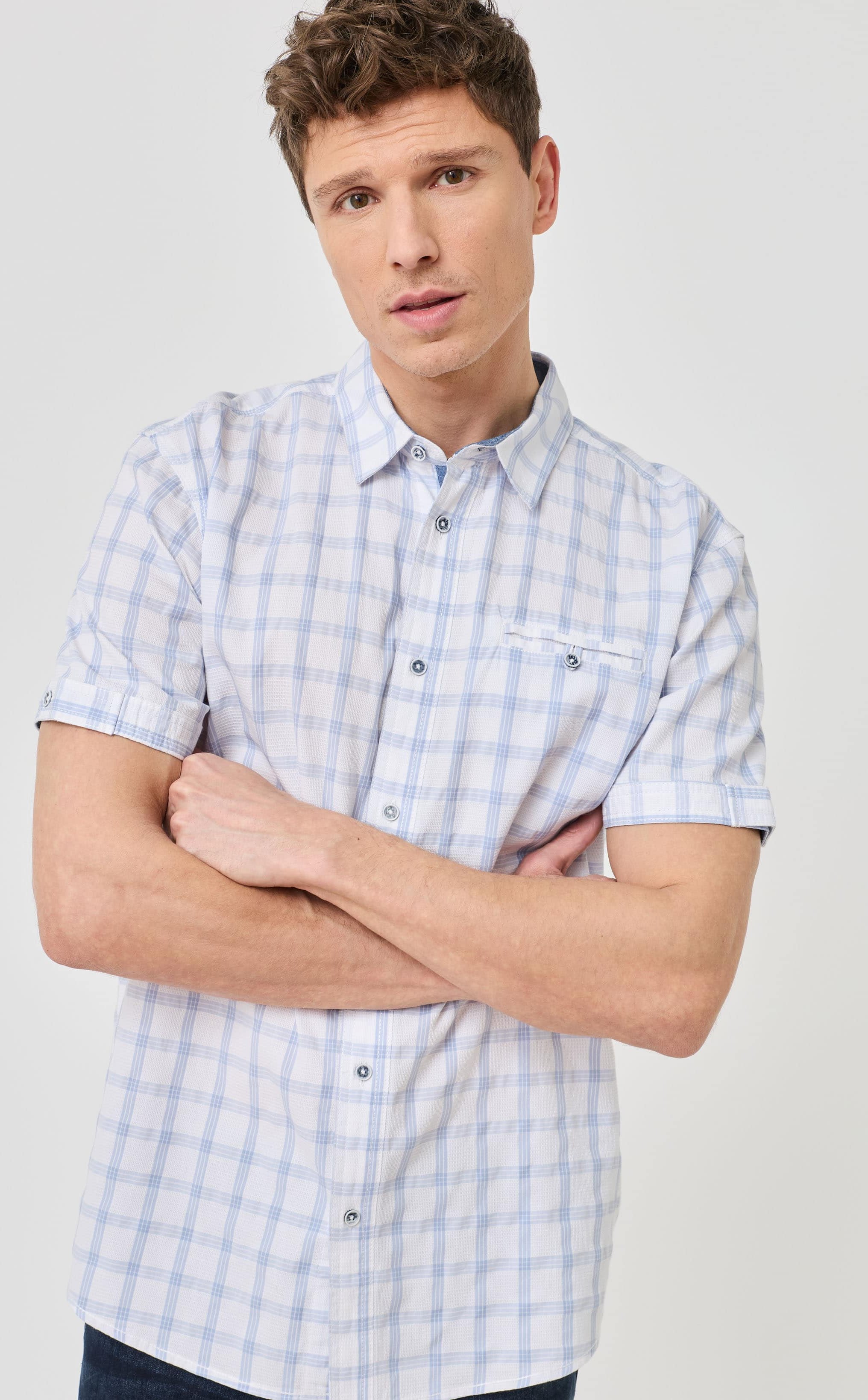 Casual: pflegeleichtes Karo-Hemd