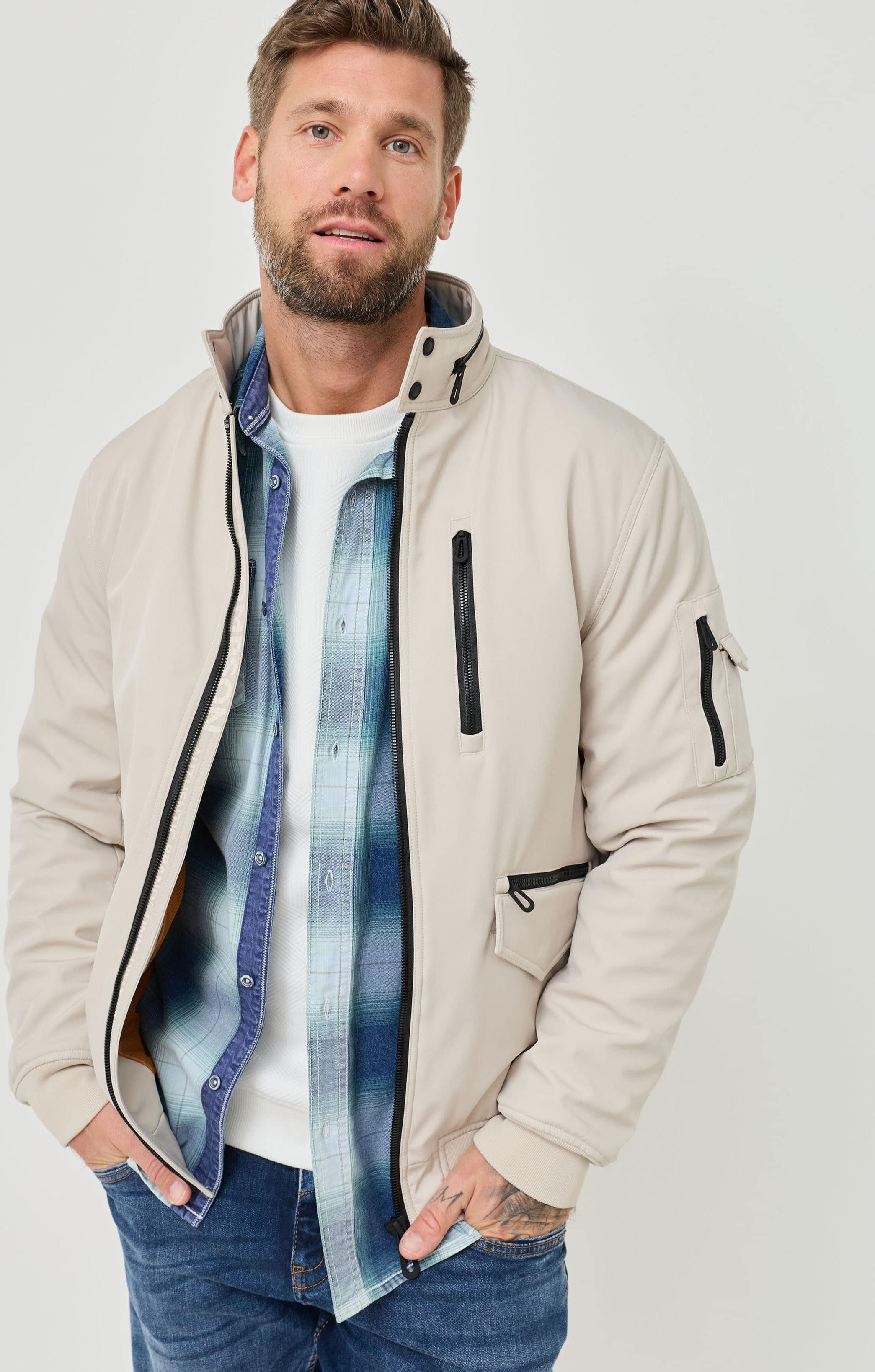 Leichter Softshell-Blouson