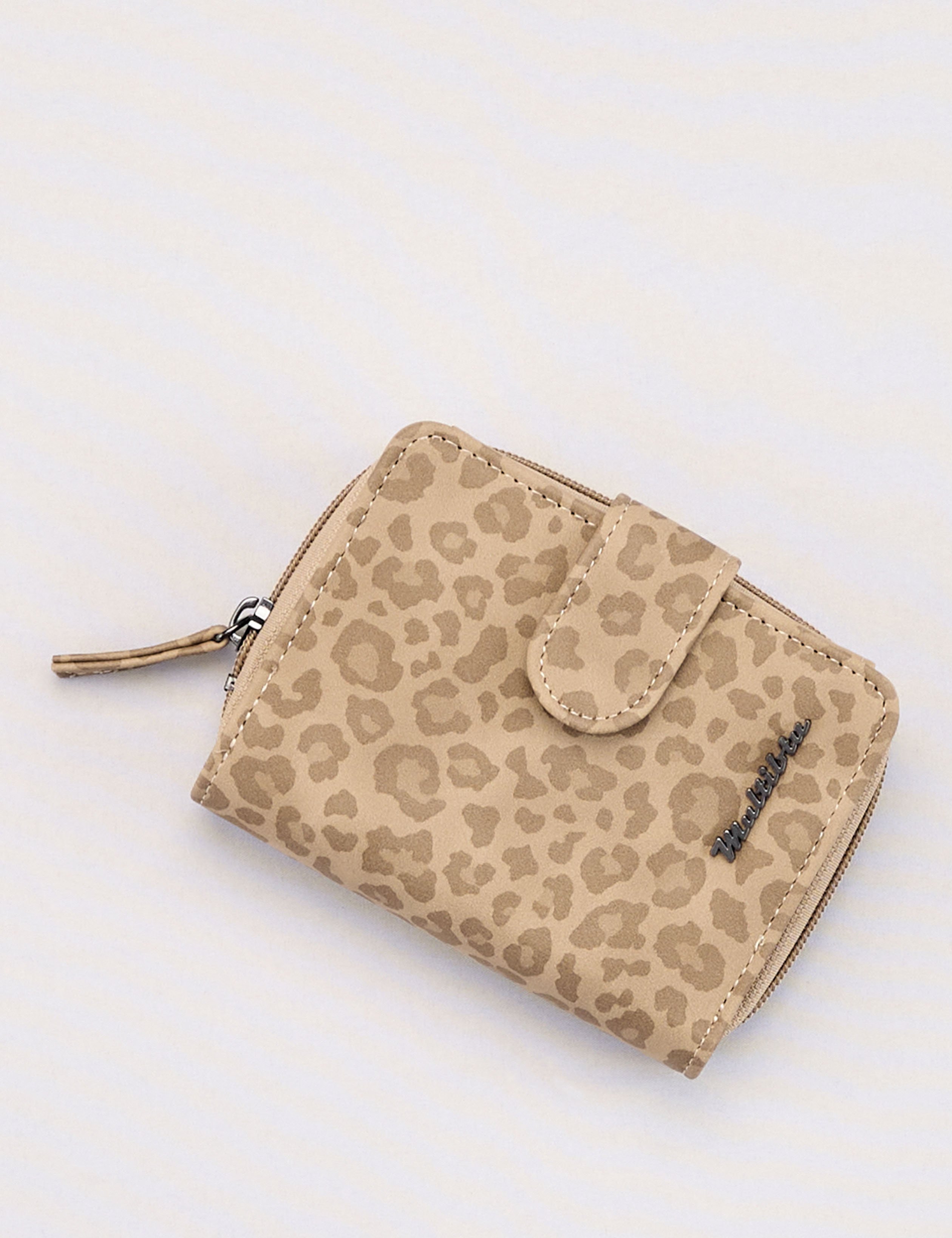 Mittelgroße Geldbörse, Leo-Muster