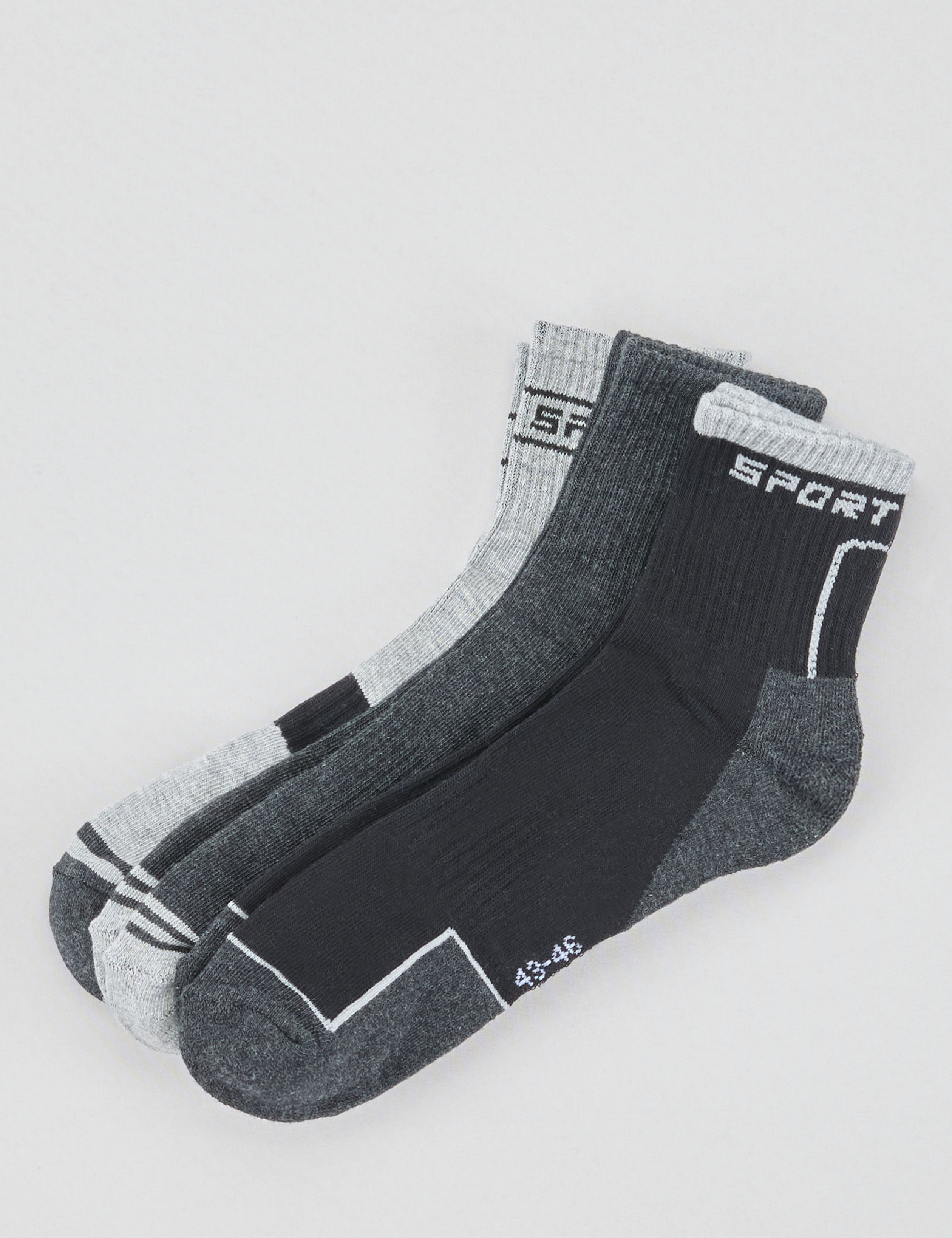 3er Pack Sportsocken