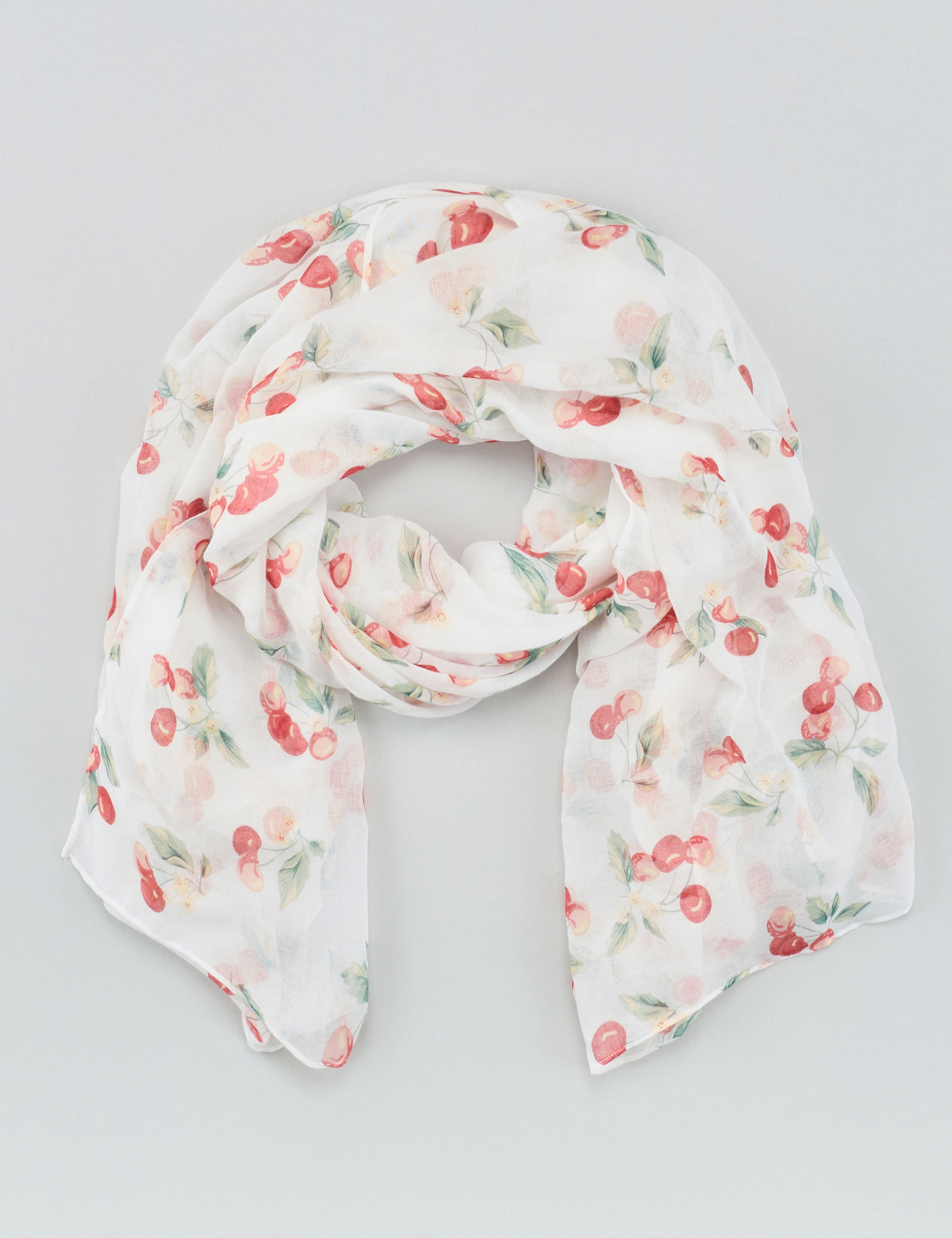 Halsschmeichler mit Retro-Druck