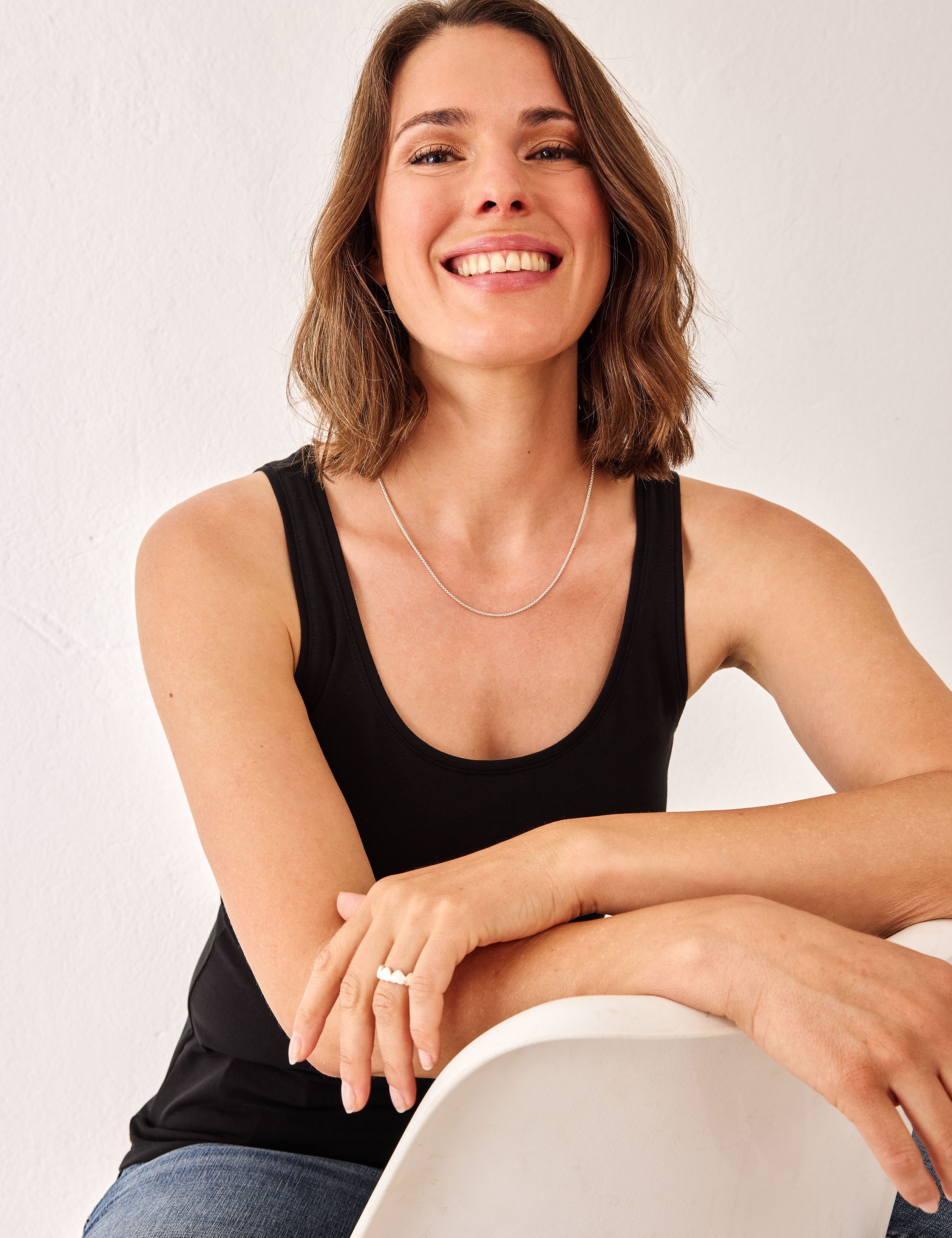 Basic-Top Baumwolle - Modell Elsa