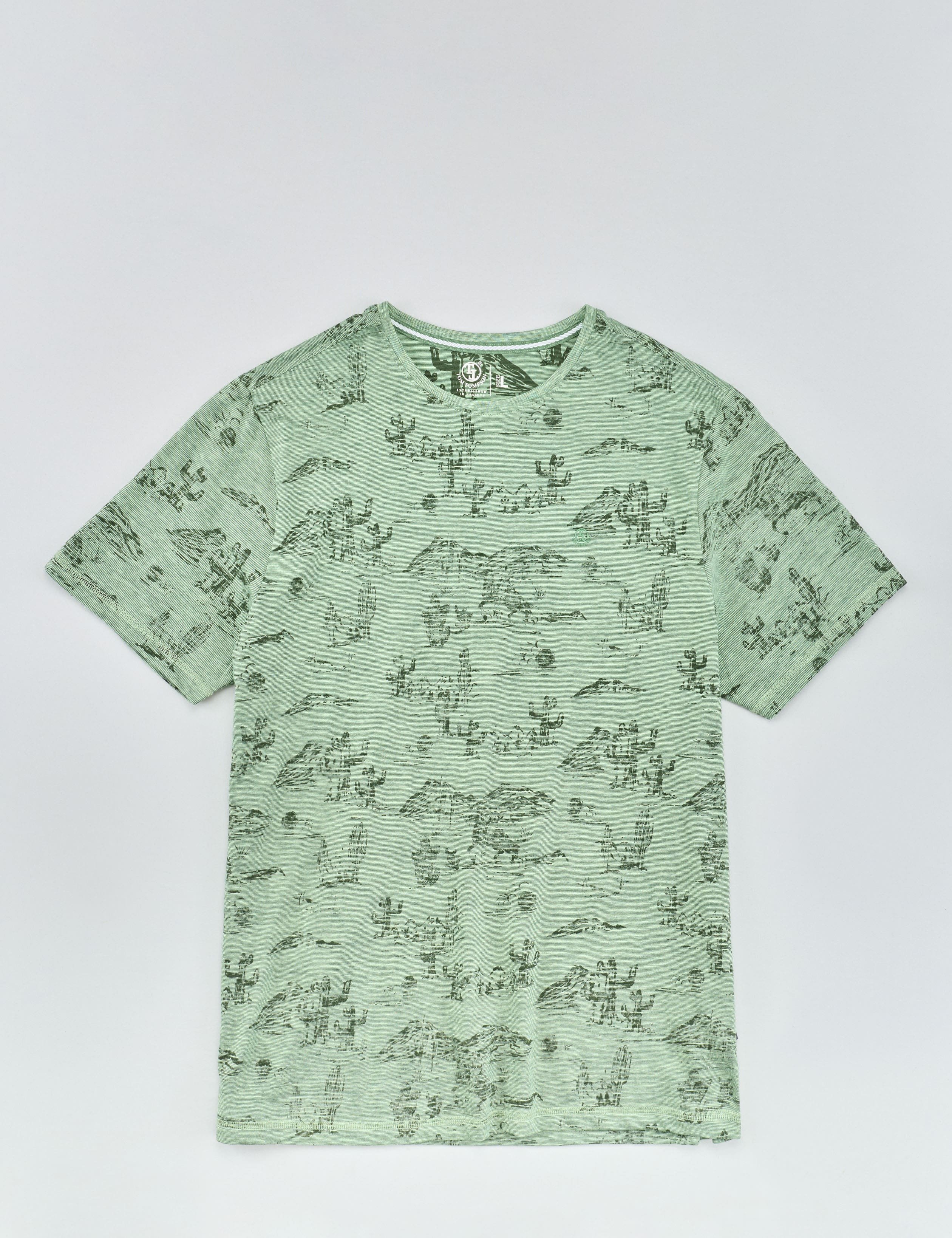 T-Shirt mit Alloverprint