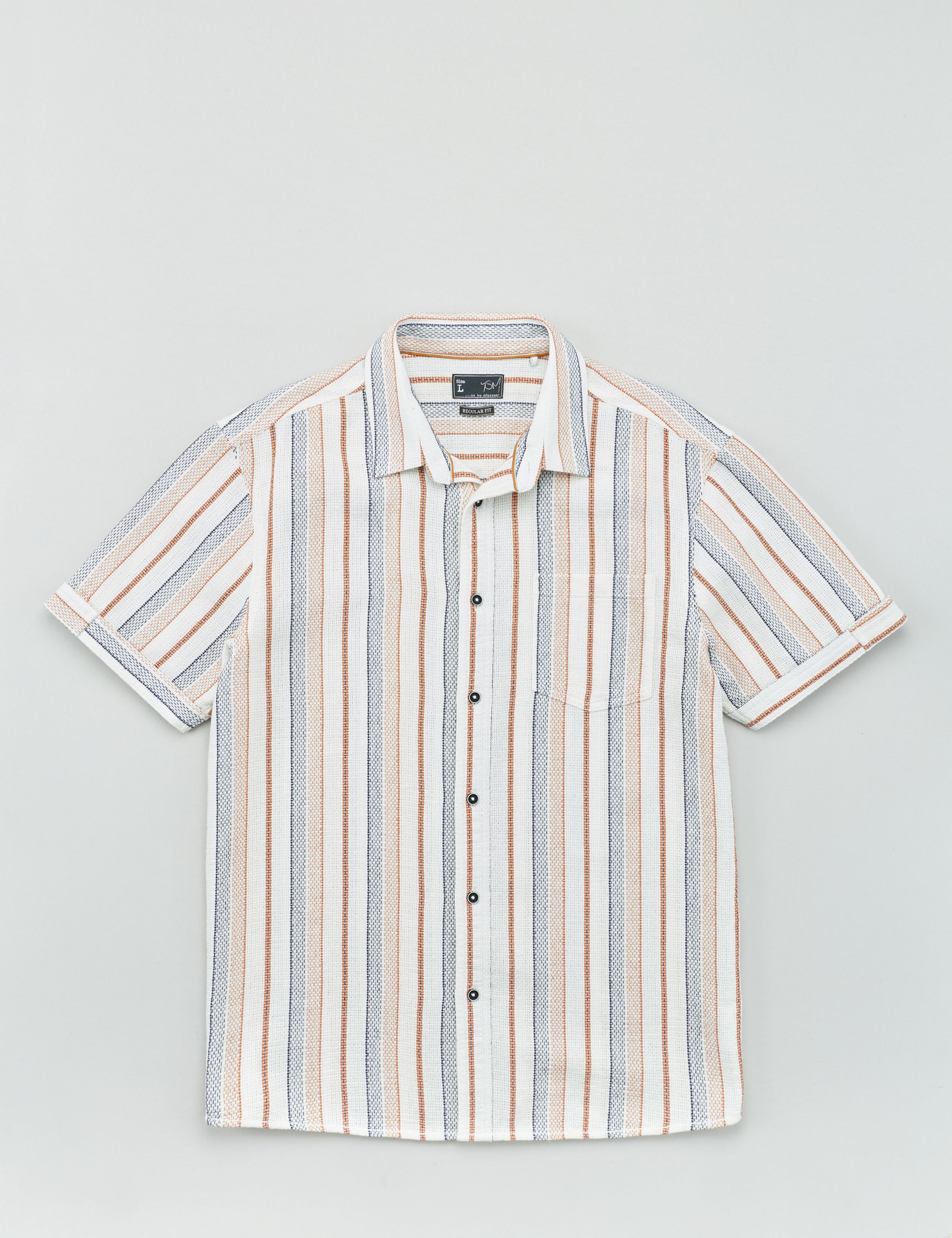 Streifenhemd, robuste Qualität