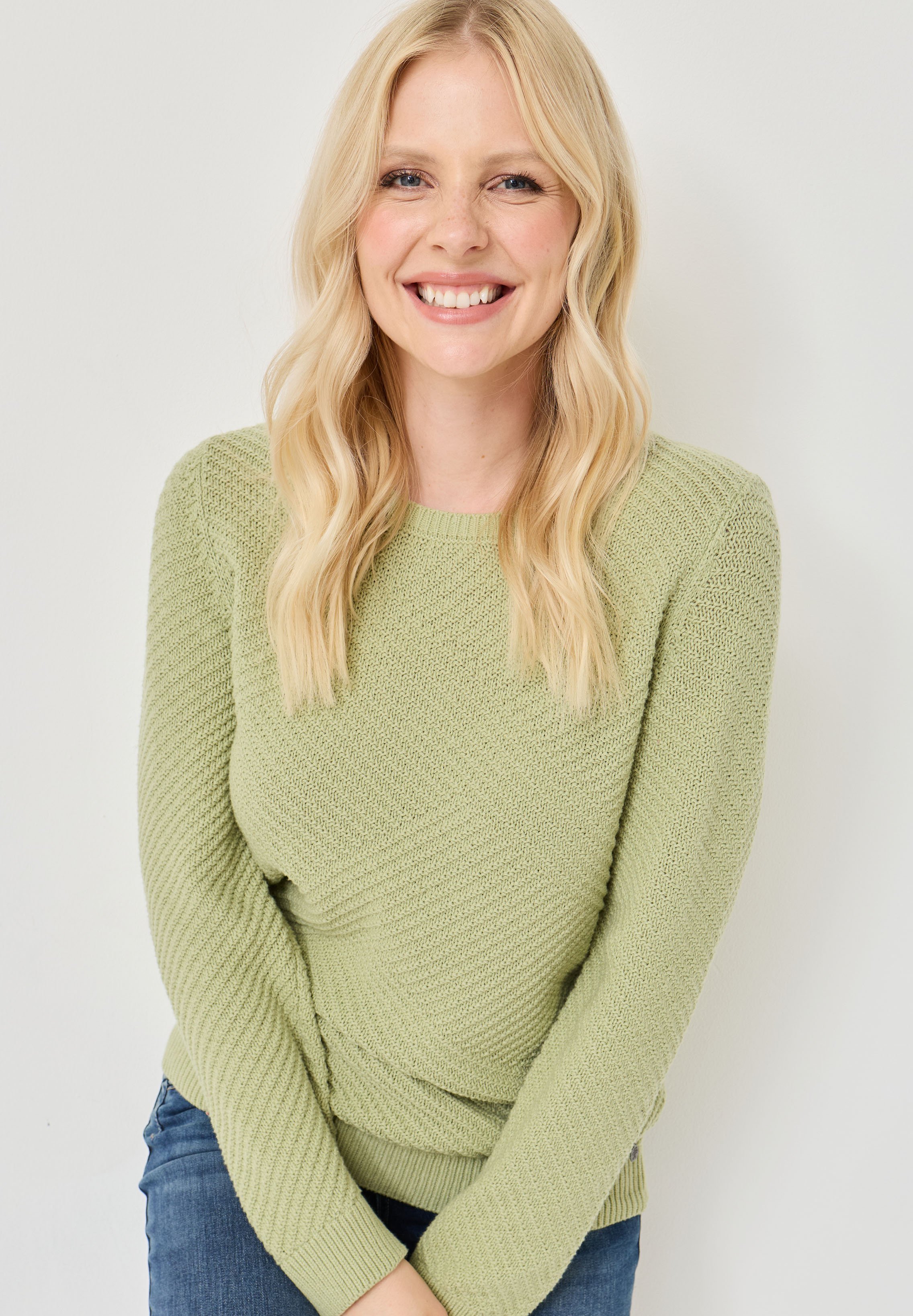 Pullover mit Struktur-Muster